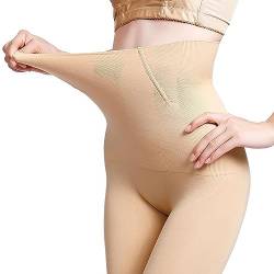 Goddess Ultra-Lifting: Thigh Slimming Abdomen Pants, Tummy Control Body Shaper Pants, Shapewear for Women Tummy Control, Slimming Butt Lifter High Waist Seamless Shorts (3XL,Skin) von Pukmqu