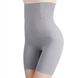 Goddess Ultra-Lifting: Thigh Slimming Abdomen Pants, Tummy Control Body Shaper Pants, Shapewear for Women Tummy Control, Slimming Butt Lifter High Waist Seamless Shorts (L,Gray) von Pukmqu