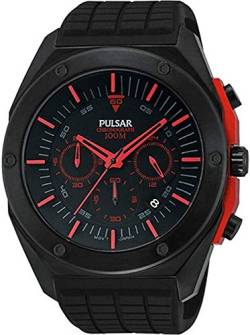 PULSAR OUTLET Men's Analog-Digital Quarz Uhr mit Gummi Armband 4894138022791 von Pulsar