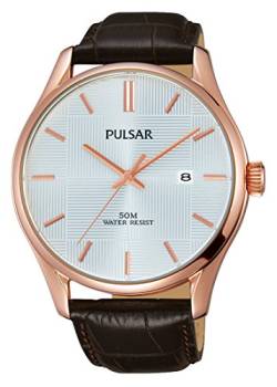 Pulsar Herren-Armbanduhr Analog Quarz Leder PS9426X1 von Pulsar