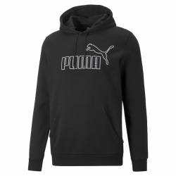 Herren Sweater mit Kapuze Puma Essentials  Schwarz - XL von Puma