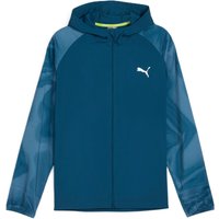 PUMA® Trainingsjacke "Run Favorite", feuchtigkeitsregulierend, schnelltrocknend, für Herren, blau, XL von Puma
