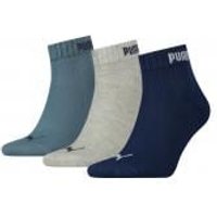 PUMA 3er Pack Quarter Socken Damen%7CHerren blau|blau|blau|blau von Puma