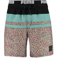 PUMA Funktionshose Swim Heritage Stripe Mid Badehose von Puma