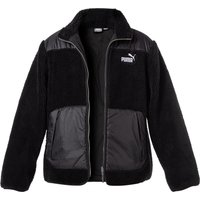 PUMA Herren Jacke schwarz Mikrofaser unifarben von Puma