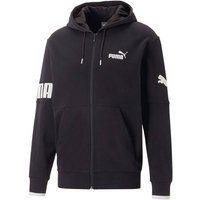 PUMA Herren Kapuzensweat POWER Colorblock Full-Zip Hoodie TR von Puma