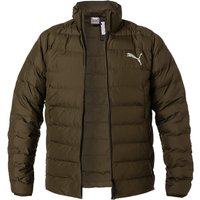 PUMA Herren Steppjacke grün Mikrofaser unifarben von Puma