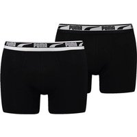 PUMA Herren Unterhose MEN MULTI LOGO BOXER 2P von Puma