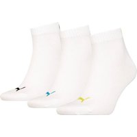 PUMA Plain Quarter-Socken 3er-Pack von Puma