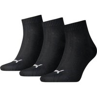 PUMA Plain Quarter-Socken 3er-Pack von Puma