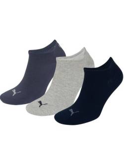 PUMA Unisex Herren Damen Sneaker Socken PLAIN 3er Pack von Puma