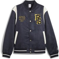 Puma Collegejacke - PUMA x STAPLE Varsity Jacket - S bis XXL - für Männer - Größe XL - navy von Puma