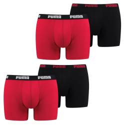 Puma Herren Boxershort Basic Boxer Unterwäsche Baumwolle - 4er 6er 8er Multipack von Puma