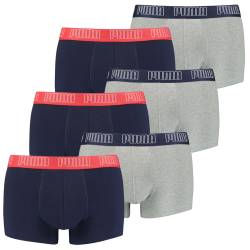 Puma Herren Boxershort Basic Trunk Shortboxer - 4er 6er 8er Multipack von Puma