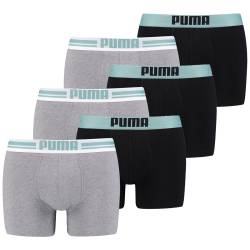 Puma Herren Boxershort PLACED LOGO BOXER - 4er & 6er Aktionspack von Puma