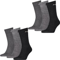 Puma Herren Damen Basic Unisex Crew Baumwolle Sport Socken - 6er 9er 12er Mulitipack von Puma