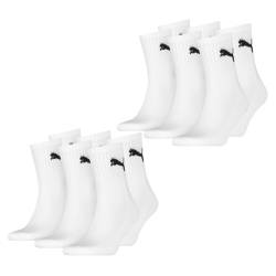 Puma Herren Damen Unisex Sport Socken Baumwolle SHORT CREW - 6er 9er 12er Multipack von Puma