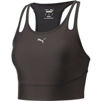 Puma Run Ultraform Crop Sport-BH Damen in schwarz, Größe: L von Puma