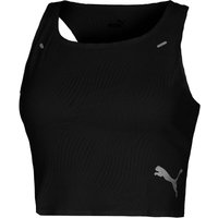 Puma Run Ultraspun Crop Tank-Top Damen in schwarz, Größe: L von Puma