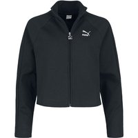 Puma Trainingsjacke - T7 Track Jacket DK - XS bis XL - für Damen - Größe L - schwarz von Puma