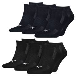 Puma Unisex Herren Damen Sneaker Socken CUSHIONED 6er 9er 12er Multipack von Puma