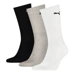 Puma Unisex Herren Damen Socken SPORT CREW LIGHTWEIGHT 3er Pack von Puma