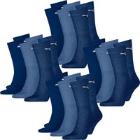 Puma Unisex Herren Damen Socken SPORT CREW LIGHTWEIGHT - 6er 9er 12er Multipack von Puma