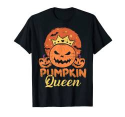Pumpkin Queen - Funny Happy Halloween T-Shirt von Pumpkin Kürbis Happy Halloween Trick or Treat