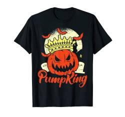 Pumpking - Pumpkin King Funny Happy Halloween T-Shirt von Pumpkin Kürbis Happy Halloween Trick or Treat