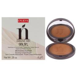 PUPA Milano Natural Side Bronzing Powder – 002 Natural Bronze für Frauen, 7,8 g Pulver von Pupa