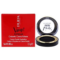 Pupa Milano Vamp! Extreme Cream Powder Lidschatten - 004 Extreme Black For Women 2.5g Lidschatten von Pupa
