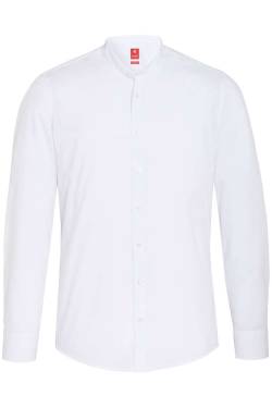 Pure Slim Fit Hemd weiss, Einfarbig von Pure