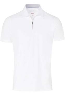 Pure Slim Fit Poloshirt Kurzarm weiss von Pure