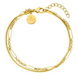 Purelei Damenarmband Vergoldet Sleeky Unison von Purelei