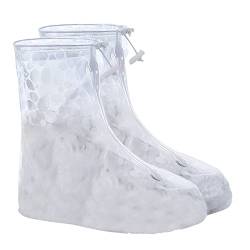 Unisex Regenschutz Schuhe Schuhüberzieher wasserdichte Schuhüberzug Silikon Überschuhe rutschfeste Regenüberschuhe Fahrrad Outdoor Wasserdichter für Regen Schneetag Schlammige Straßen von Pursuit-W