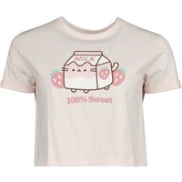 Pusheen - Anime Trikot - Strawberry - S bis XXL - für Damen - Größe L - rosa  - EMP exklusives Merchandise! von Pusheen