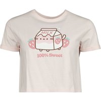 Pusheen - Anime Trikot - Strawberry - S bis XXL - für Damen - Größe M - rosa  - EMP exklusives Merchandise! von Pusheen