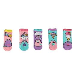 Pusheen Pusheen Socken mit Katzenmotiv, gepunktet, Eiscreme, 5 Paar von Pusheen