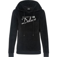 Pussy Deluxe Classic Fluffy Hoodie schwarz von Pussy Deluxe