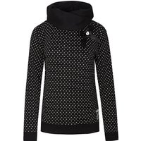 Pussy Deluxe Dots Shawl Damen Schalkragenpullover schwarz von Pussy Deluxe