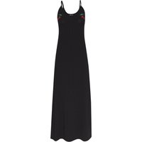 Pussy Deluxe Dotties Cherry Damen Trägerkleid schwarz allover von Pussy Deluxe