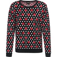 Pussy Deluxe Mixed Dotties Knit Pullover schwarz allover von Pussy Deluxe