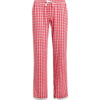 Pussy Deluxe Red Plaid Damen Schlafhose rot allover von Pussy Deluxe
