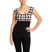 Pussy Deluxe T-Shirt Evie Plaid von Pussy Deluxe
