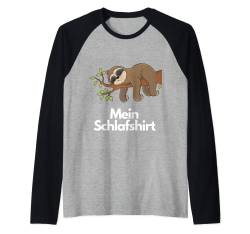 Pyjama Nachthemd Langschläfer Faultier Schlafanzug Schlafen Raglan von Pyjama Schlafanzug Langschläfer Faultier