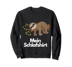 Pyjama Nachthemd Langschläfer Faultier Schlafanzug Schlafen Sweatshirt von Pyjama Schlafanzug Langschläfer Faultier