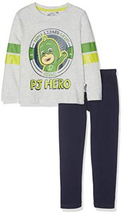 PJ Masks Jungen Pyjama 5406, Grau, 98 von Pyjamasques