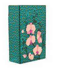 Pylones, Etui für Zigarettenpakete – Clop'in Orchid Blue von Pylônes