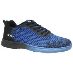 Pyramid Herren Path Lite Seamless Mesh Bowlingschuhe, Schwarz/Königsblau, 44 EU von Pyramid