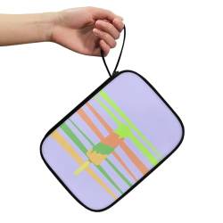 Pzuqiu Farbenfroher Popsicle Uhrenarmband-Organizer für 12 Uhrenarmbänder, stilvolle Tragetasche, Aufbewahrungstasche, Reisetasche für Damen und Herren, die meisten Größen von Uhrenarmbändern, Zubehör von Pzuqiu